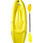 Youth Kids 6' Kayak with Paddle Included 132 lb Capacity Lifetime Wave