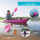 Youth Kids 6' Kayak with Paddle Included 132 lb Capacity Lifetime Wave