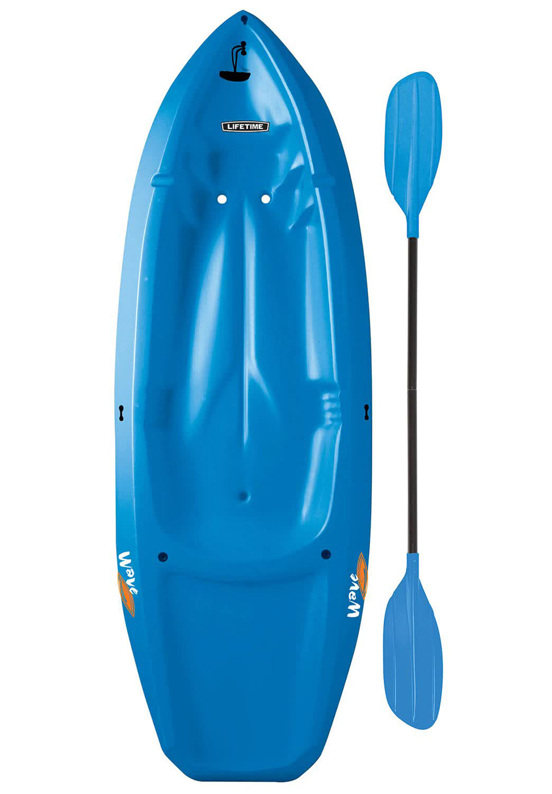 Youth Kids 6' Kayak with Paddle Included 132 lb Capacity Lifetime Wave