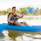 Youth Kids 6' Kayak with Paddle Included 132 lb Capacity Lifetime Wave