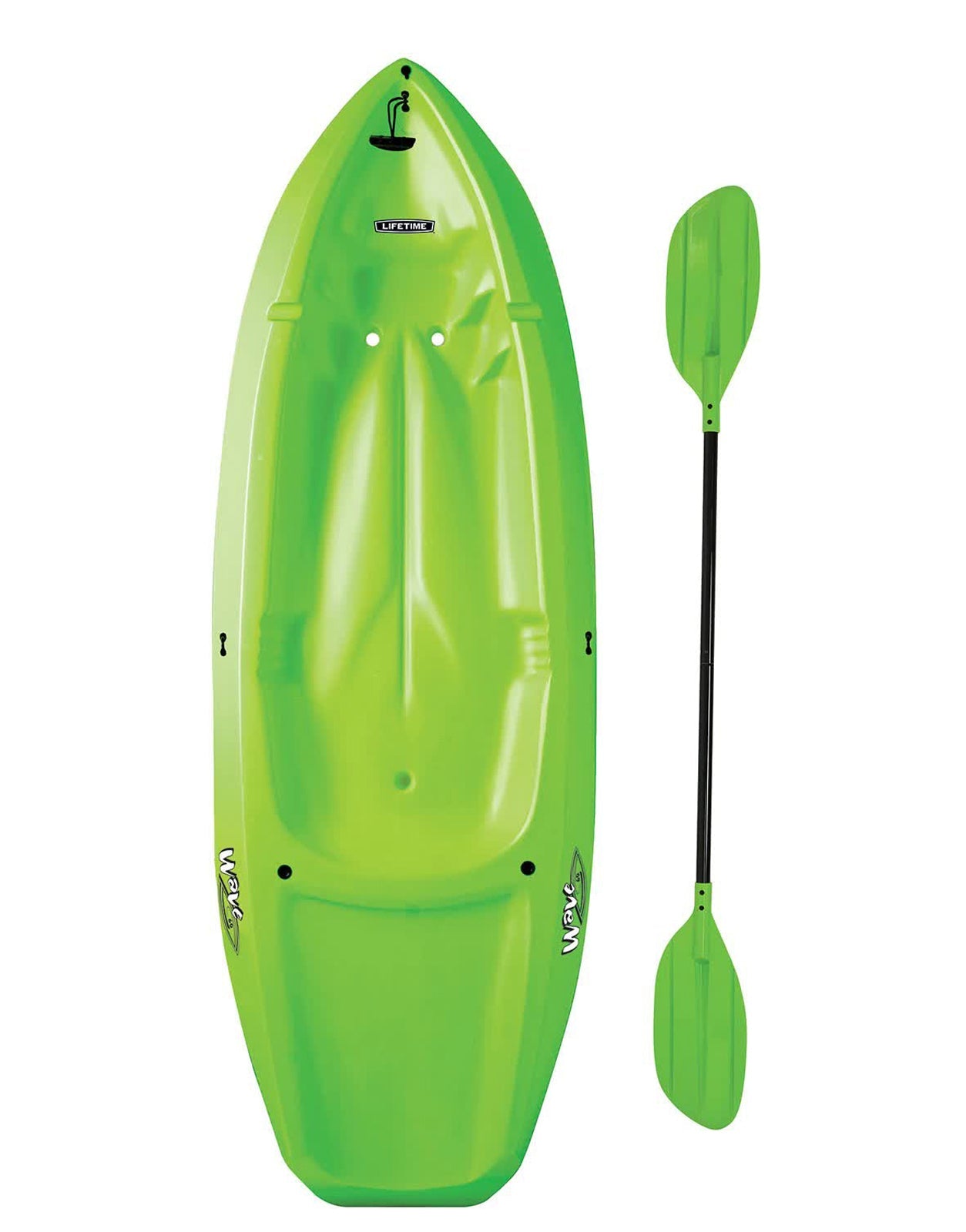 Youth Kids 6' Kayak with Paddle Included 132 lb Capacity Lifetime Wave