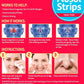 Pack of 44 Nasal Strips Extra Strength Tan Breath Easy Snoring Relief Right