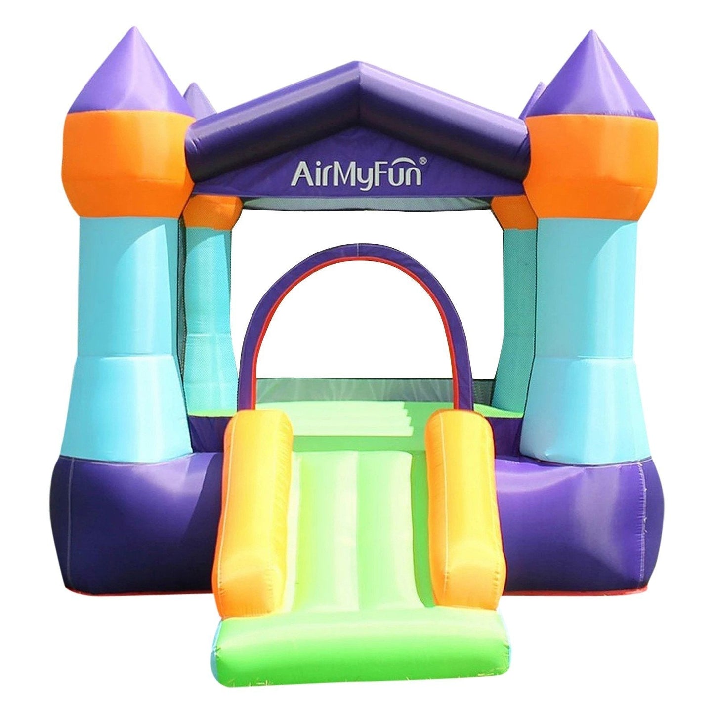 Inflatable Bounce House Jump Castle 2 Kids Slide Indoor Outdoor Jumping Fort